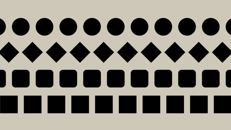 Minimalist cover image for LOGO PACK VOL. 1 featuring elegant black ribbon-like curves on a muted beige background.
